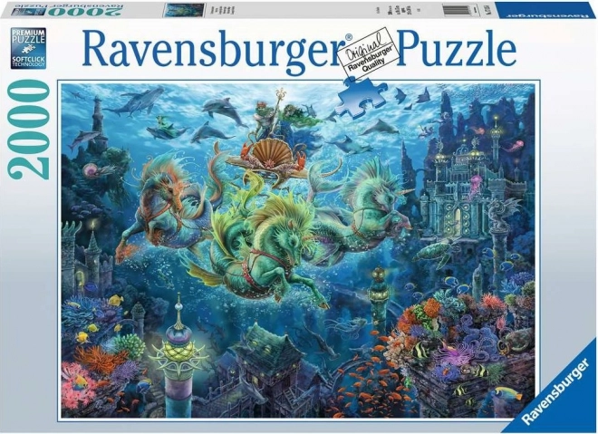 Puzzle Ravensburger Undervands Magi 2000 Brikker