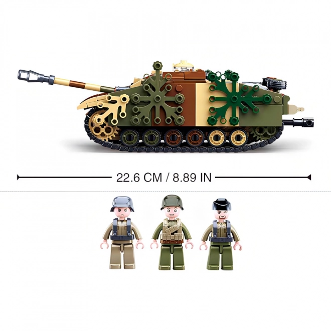 Sluban Army N38-B0858 Maskeret pansret tank