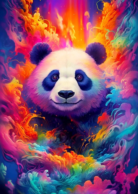 Puslespil Panda Drømme 1000 brikker