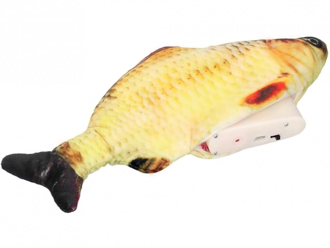 Plysdyr fisk med bevægelig hale