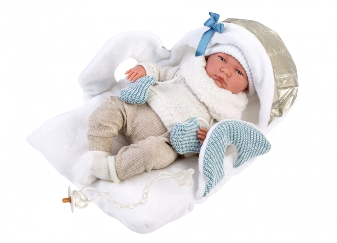 Llorens M740-03 tøj til dukke baby NEW BORN størrelse 40-42 cm