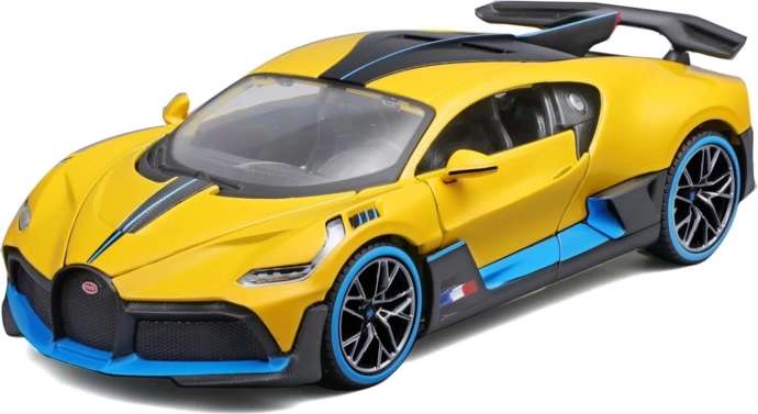 Bilmodel BUGATTI Divo 1:24 gul