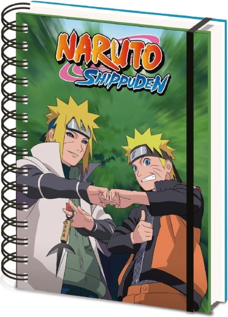 Ringblok A5 Naruto