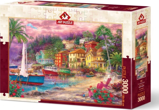 ART PUZZLE Puslespil Lilla kyst 3000 brikker