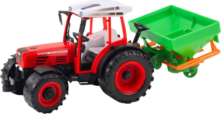 Funktionel såmaskine med åbningsbar top