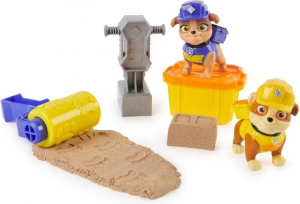 Rubble og Mix byggesæt med figurer og tilbehør