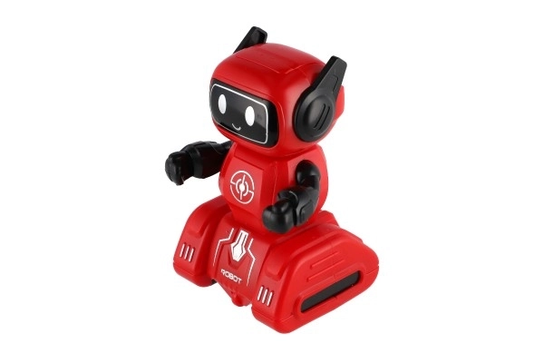 Robot på svinghjul plast 7x11cm