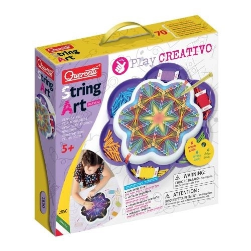 Broderi String Art Mandala
