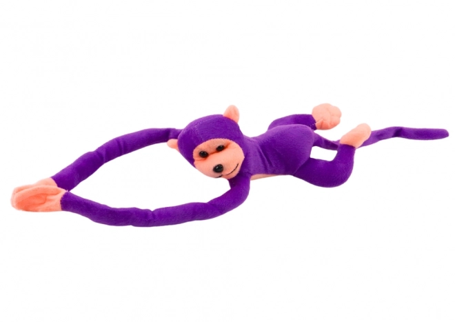 Plys maskot Abe med lyd Lilla 80 cm