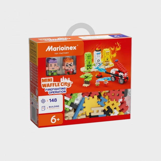 Mini Waffle City: Brandmandsaktion
