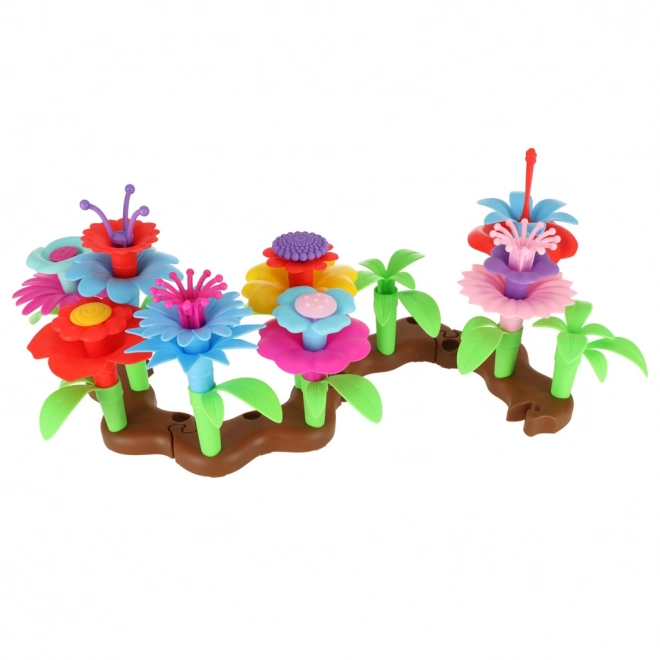Kreativt blomsterbyggesæt have
