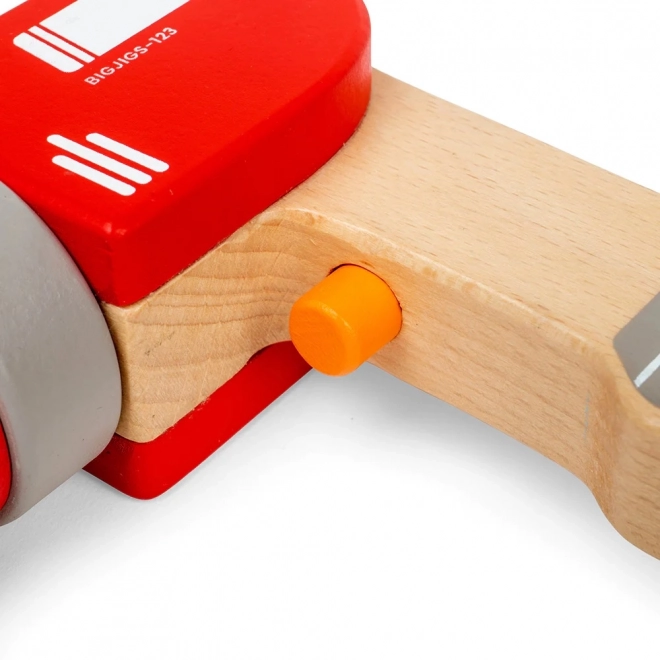 Bigjigs Toys Træboremaskine
