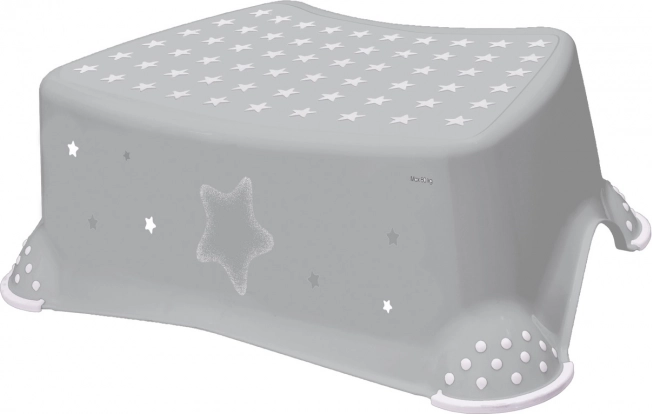 Skammel til toilet/vask "Stars", grå