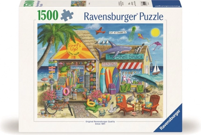 Ravensburger puslespil surferstativ 1500 brikker