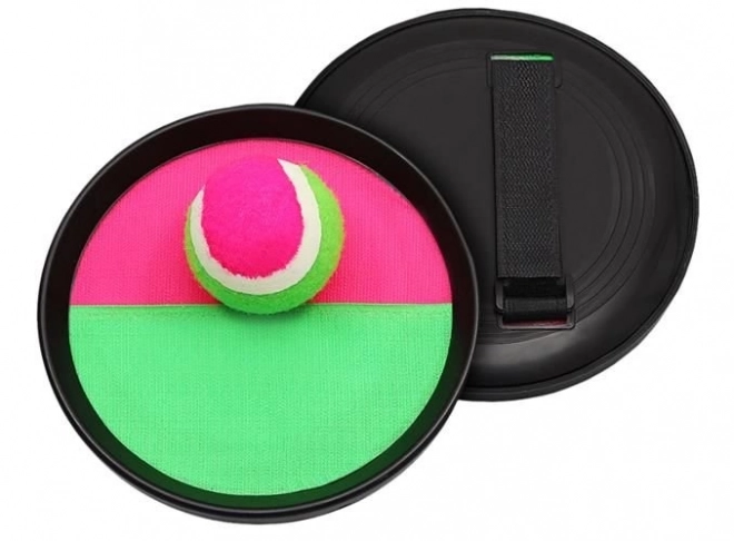Udendørsspil - Fang kugle med velcro