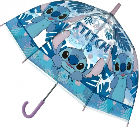 Børneparaply med motiv af Stitch fra filmen Lilo & Stitch