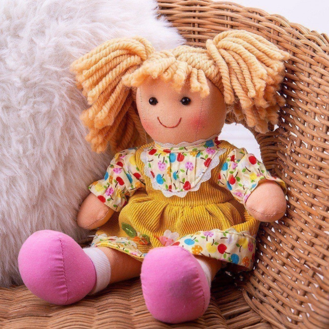 Bigjigs Toys Stoffdukke Daisy 28 cm
