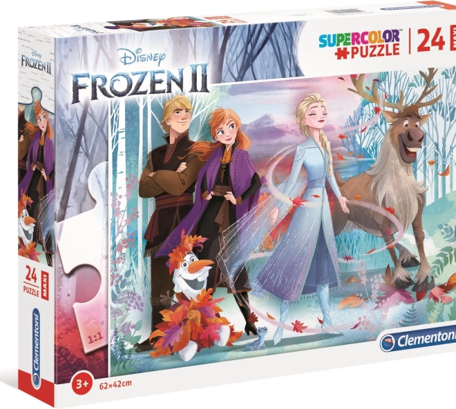 Puslespil 24 brikker Maxi Super Color Frost 2