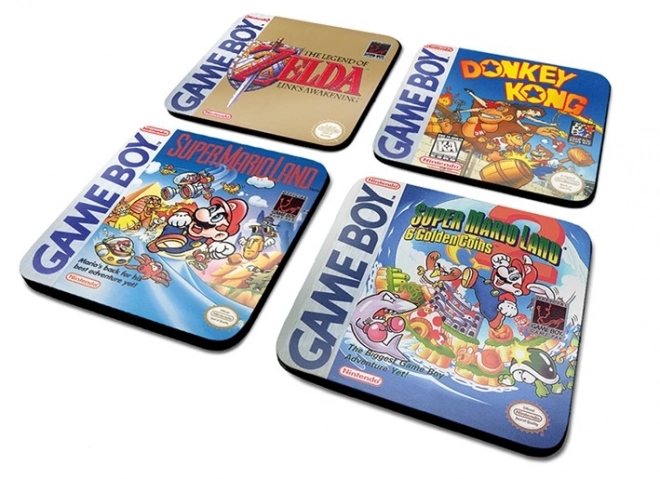 Sæt af Gameboy-glasbrikker