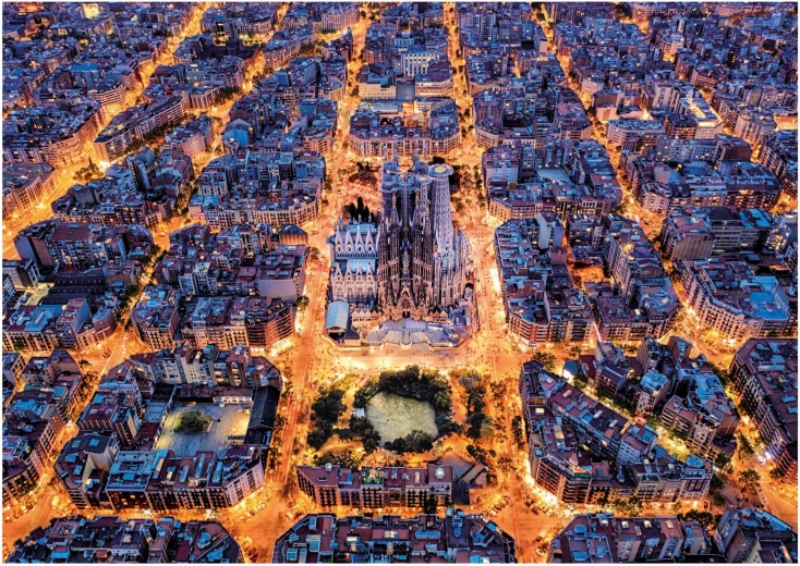 Puzzle EDUCA Barcelona 1500 brikker