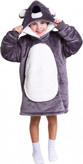 Varm tv-hættetæppe til børn Cozy Noxxiez Koala