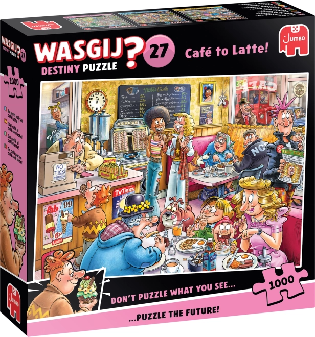 Puzzle Wasgij Destiny 27: Café Latte 1000 brikker