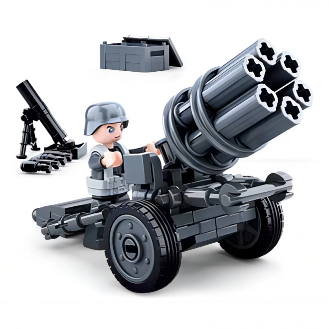 Sluban Army WW2 M38-B0680A Raketkaster