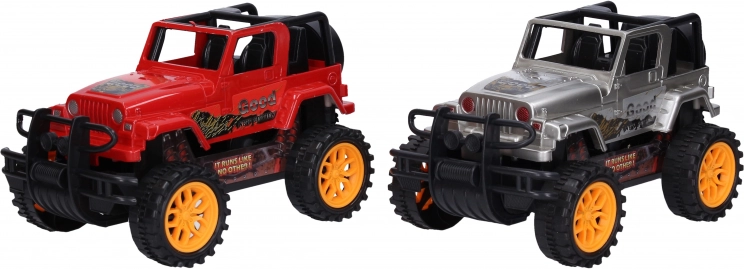 Terrængående bil 20 cm med friktionsmotor
