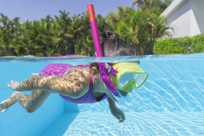 Bestway dykker maske med snorkel til børn 3+ – Gul