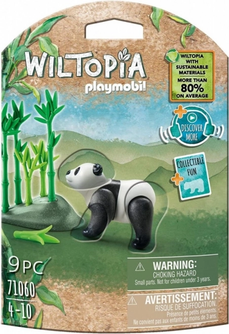 Sæt med figurer Wiltopia - Panda