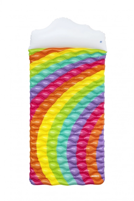Oppustelig madras Regnbue 2,16 m x 80 cm