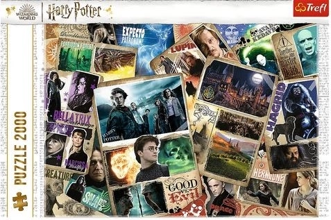 Puslespil 2000 brikker Harry Potter Helte