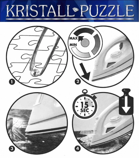 Puzzle med Swarovski-krystaller Min drømmeverden 1000 brikker