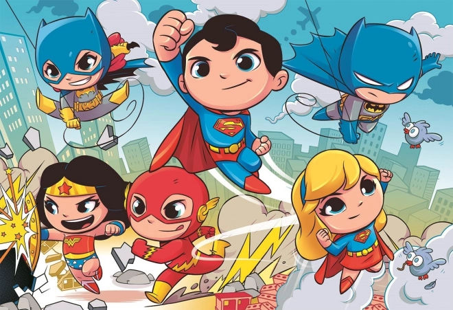 Clementoni puslespil DC Super Friends MAXI 24 brikker