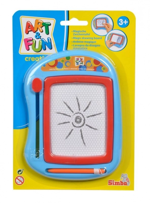 Art & Fun Børns magnetiske tegnetavle