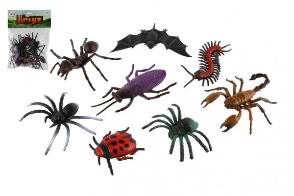 Realistiske plastmodeler af insekter