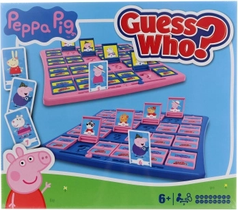gæt hvem? peppa pig – selskabsspil for børn