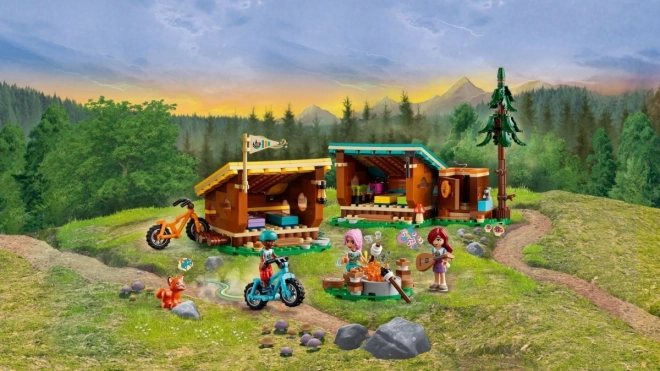 LEGO Friends 42624 Hyggelige hytter på eventyrlejr