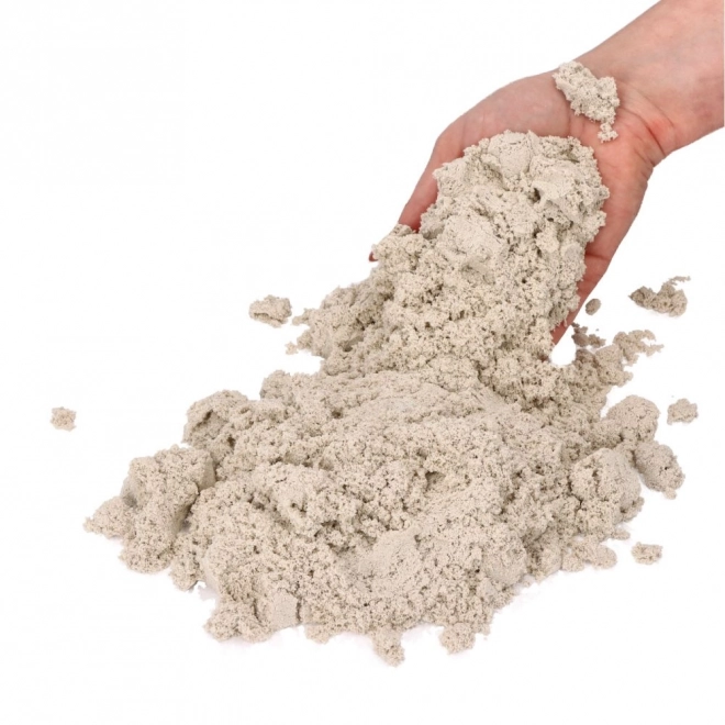 NaturSand kinetisk sand 3 kg med forme og sandkasse