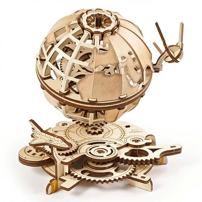 Ugears 3D tr66 tremekaniske puslespil Globus