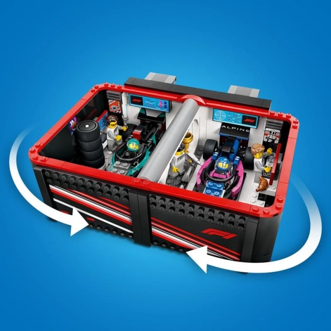 LEGO® City 60444 F1® Garage og Mercedes-AMG og Alpine biler
