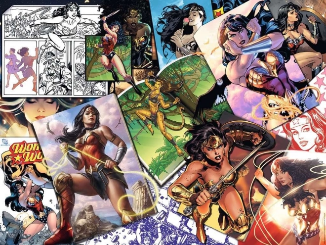 Ravensburger puslespil DC Comics Wonder Woman 1500 brikker