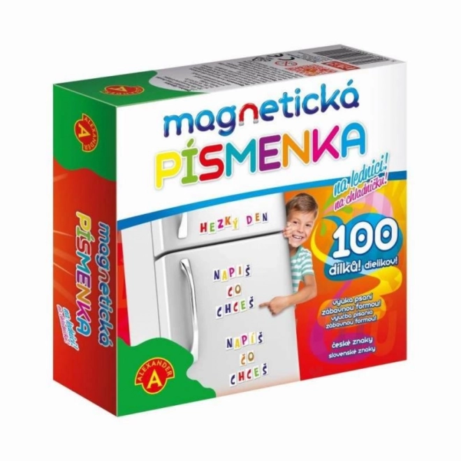 Magnetiske bogstaver til køleskabet