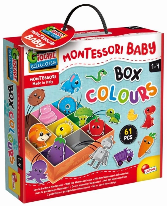 MONTESSORI BABY BOKS - Farver
