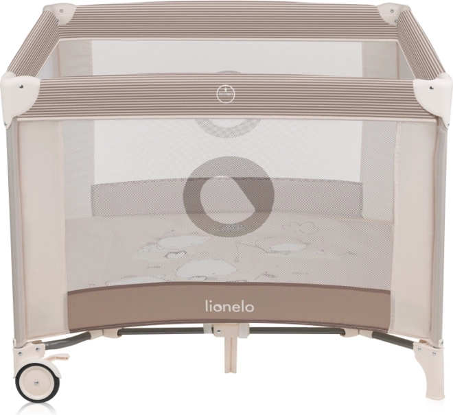 Børnegård Lionelo Bonnie Beige Sand