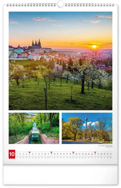 Vægkalender Mit land 2025, 33 × 46 cm