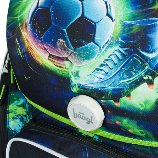 BAAGL Skole Rygsæk Ergo Fodbold Spiller
