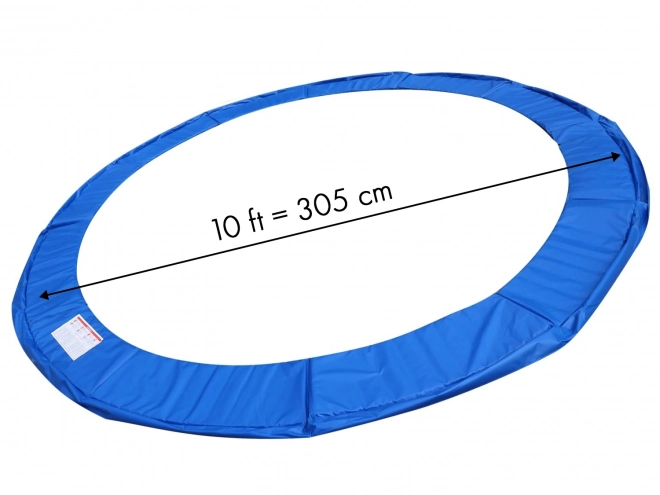Blå fjederbetræk til trampolin 305-312 cm 10ft