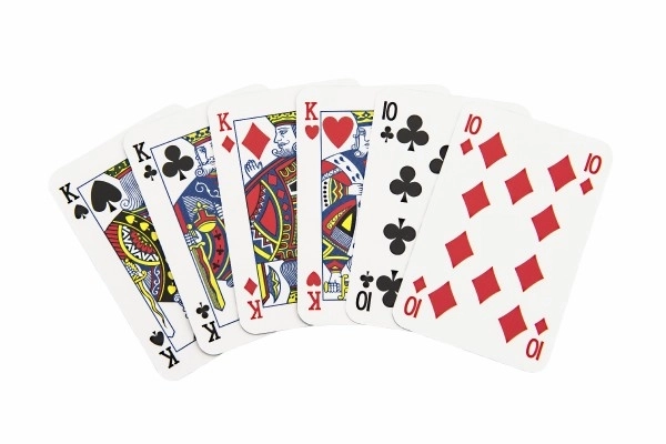 Poker selskabsspil kort i papæske 6x9cm