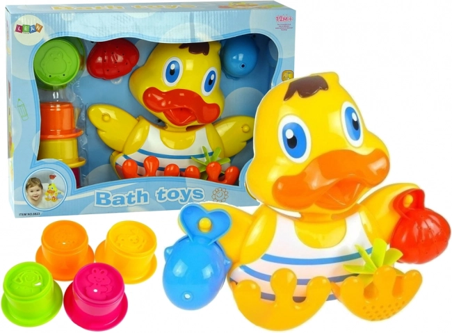 Badedukke med stablekopper